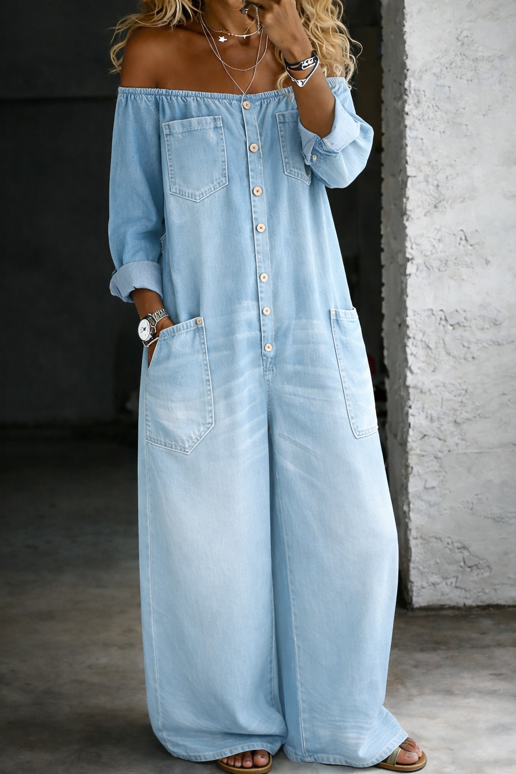 Bleu clair / 3XL