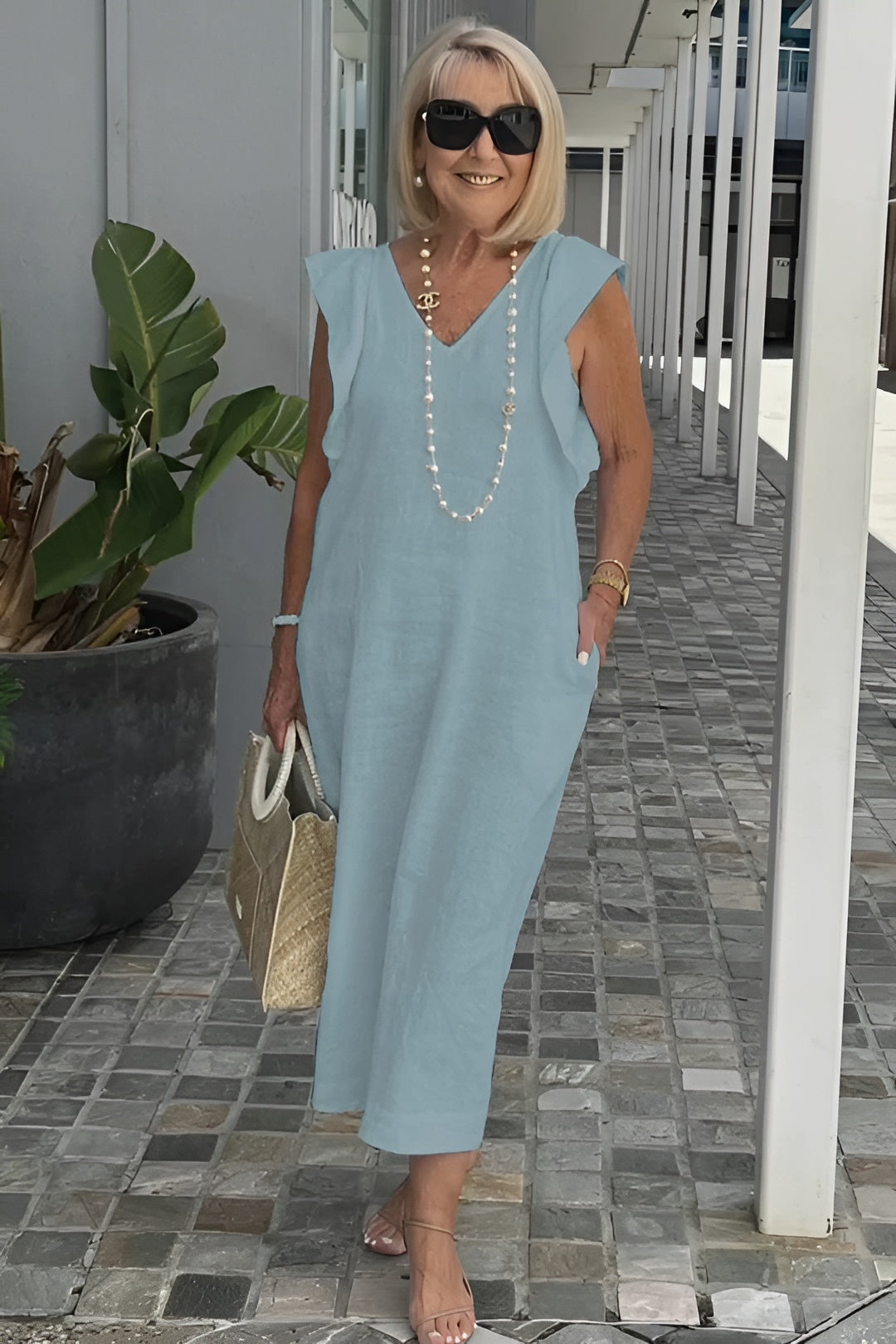 Bleu clair / 5XL